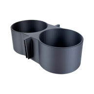 Double cup holder for VW ID. BUZZ (PETG)