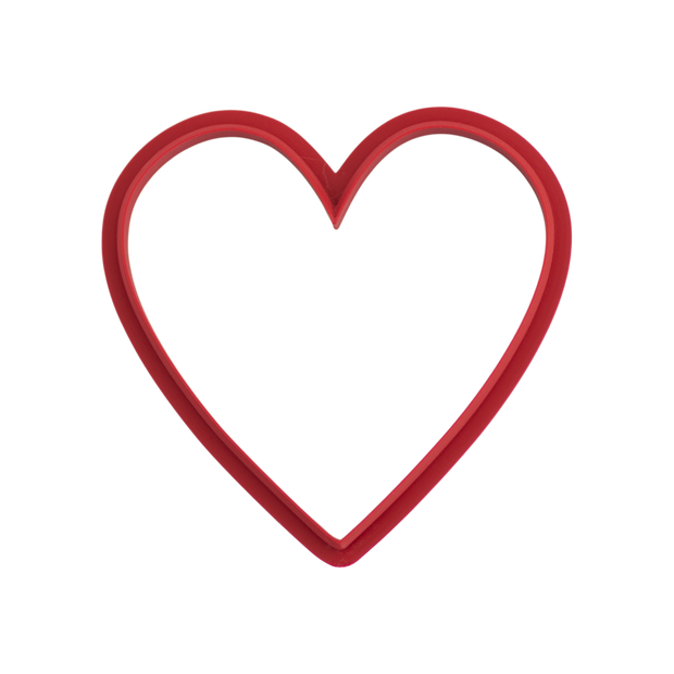 Christmas Heart Cutter Simple