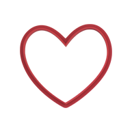 Christmas Heart Cutter Soft