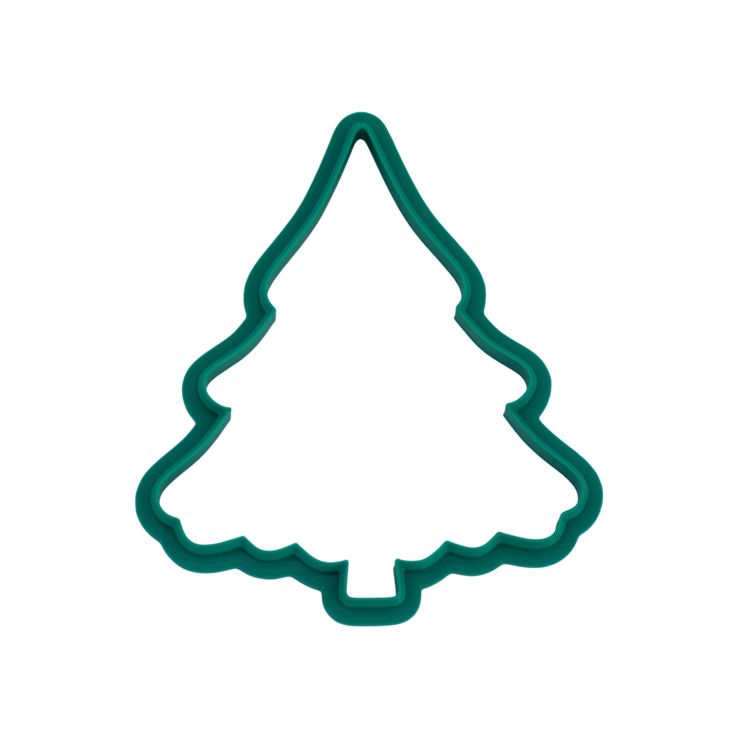 Christmas Tree Cut Out Wavy