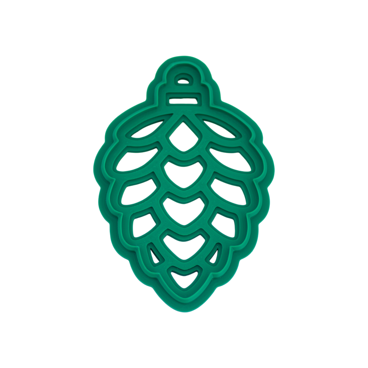 Fir Cone Christmas Cutter With Embossing