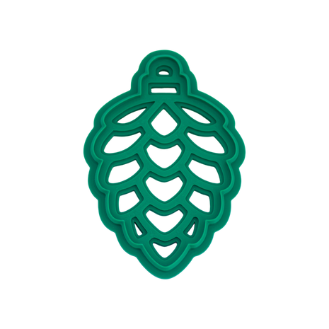 Fir Cone Christmas Cutter With Embossing