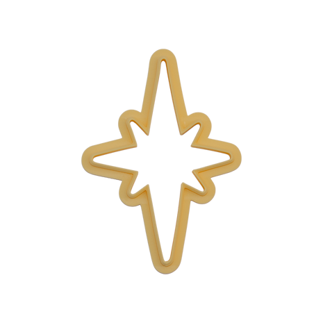 Christmas Star Star of Bethlehem Cutter Narrow