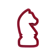 Chess Piece Jumping Horse Cutter