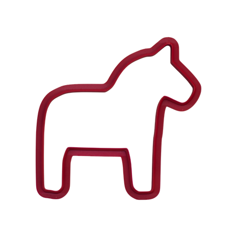 Inspired Swedish Dalar Horse Cutter