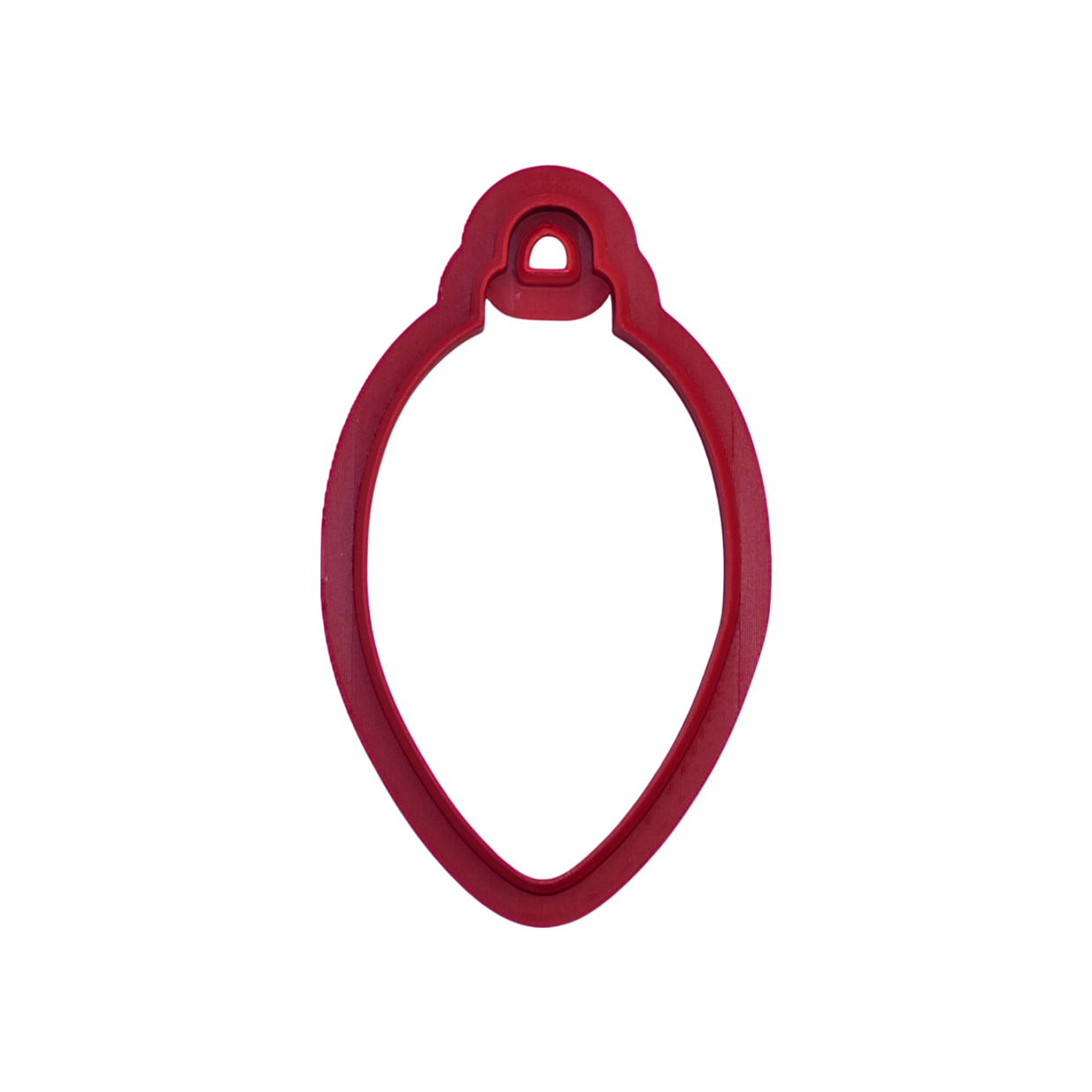 Christmas Ball Teardrop Shaped Cutter