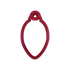 Christmas Ball Teardrop Shaped Cutter