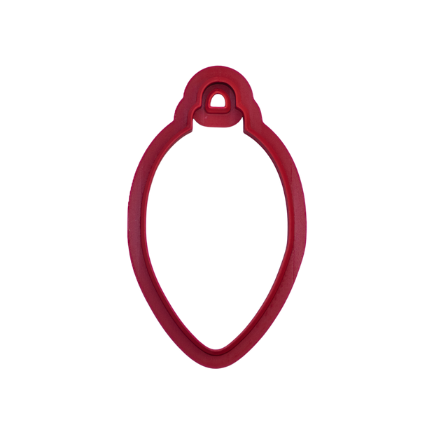 Christmas Ball Teardrop Shaped Cutter