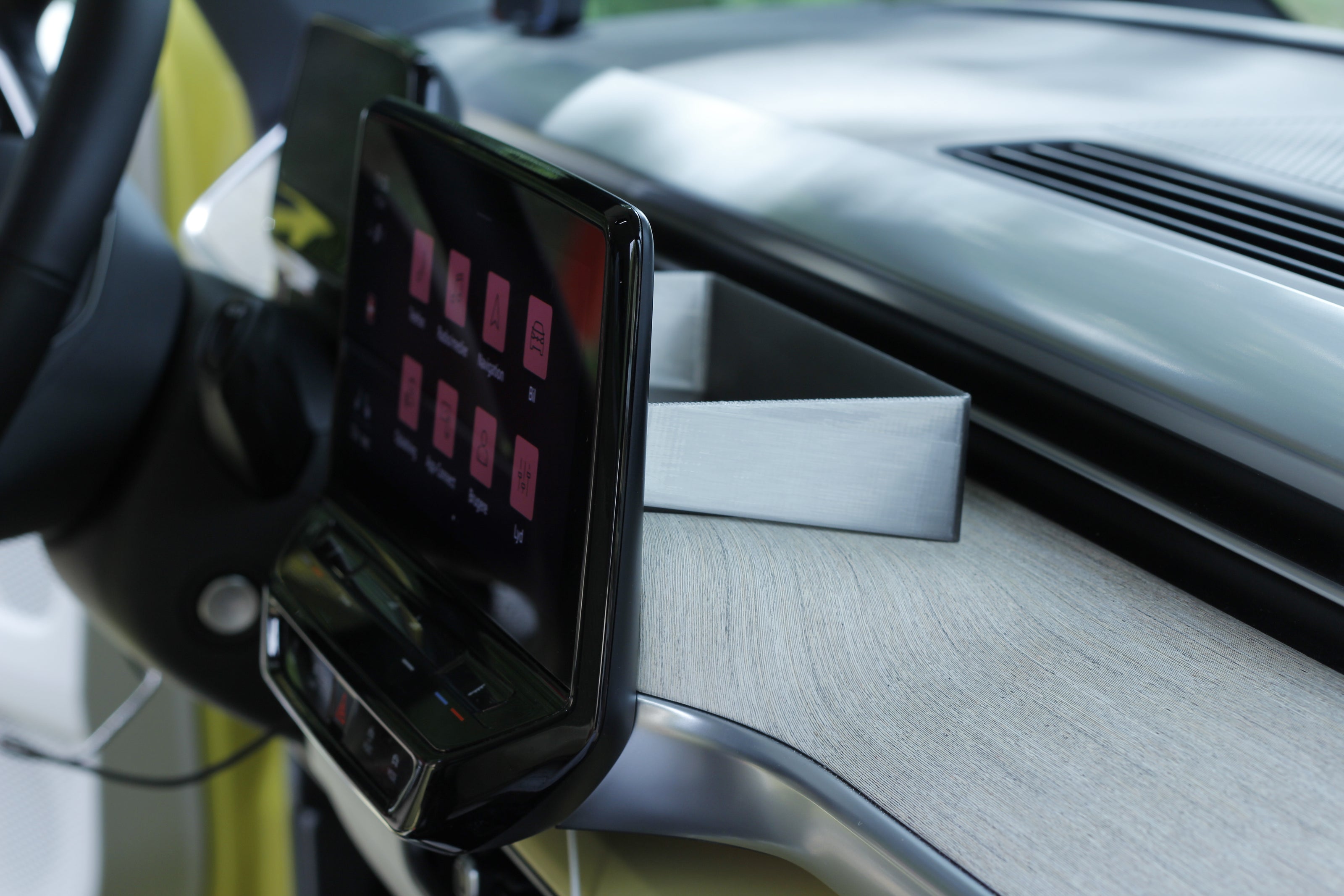 VW ID. Buzz dashboard screen organizer (PETG)