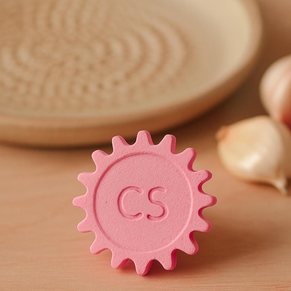 Pottery Texture Tool – Textured Garlic Grater – 3D Printed Clay Tool – 5 Variants