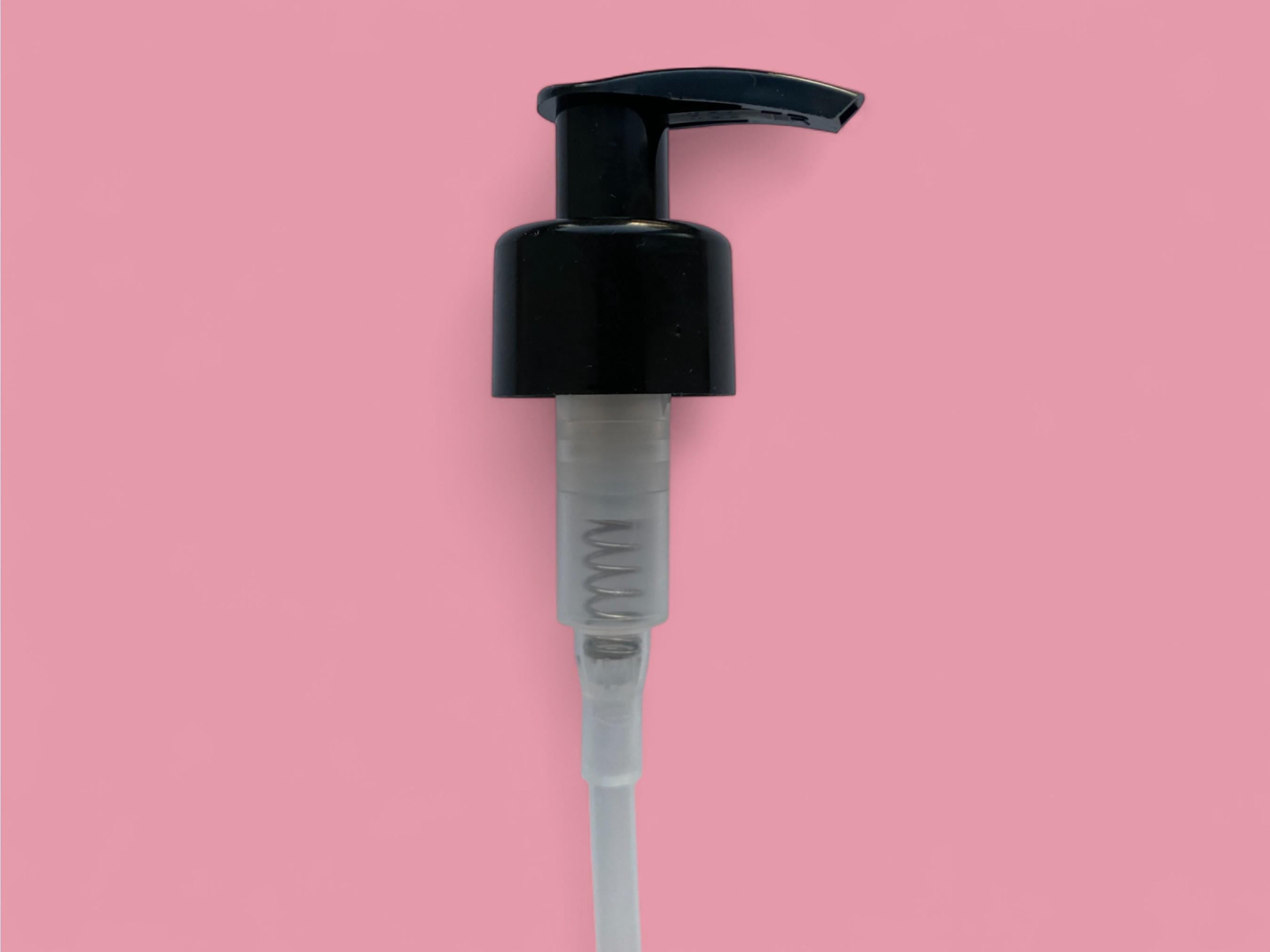 Soap/Lotion Dispenser Pump Replacement (28/410 & 28/400) – Black or White Pump with Locking Top for Liquid Soap, Lotion or Sanitizer Bottles