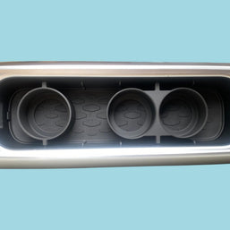 ID. Buzz Box Dual Cup Holder Insert For Center Console - 3D Printed Accessory for Buzz Box Console *PLA or PETG*