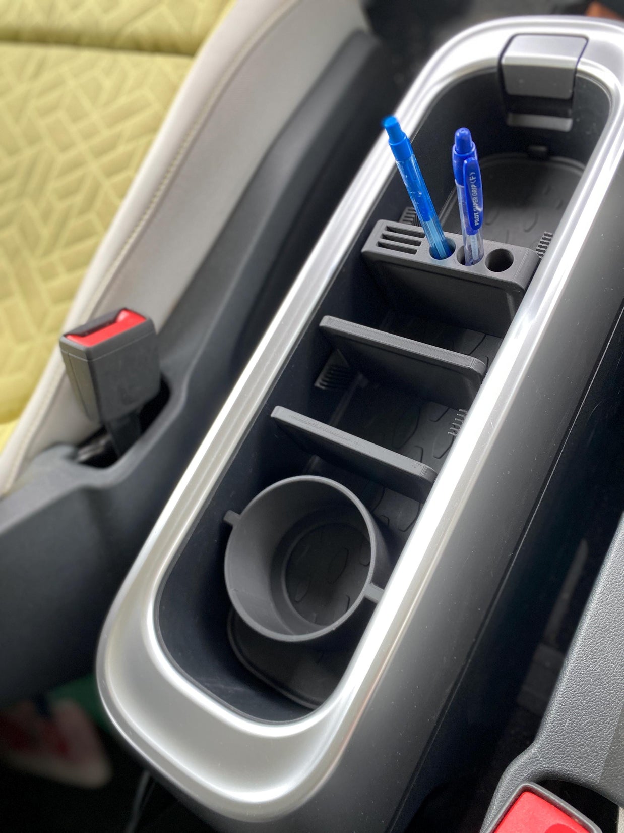 ID. Buzz Box Single Cup Holder Insert For Center Console - 3D Printed Accessory for Buzz Box Console *PLA or PETG*