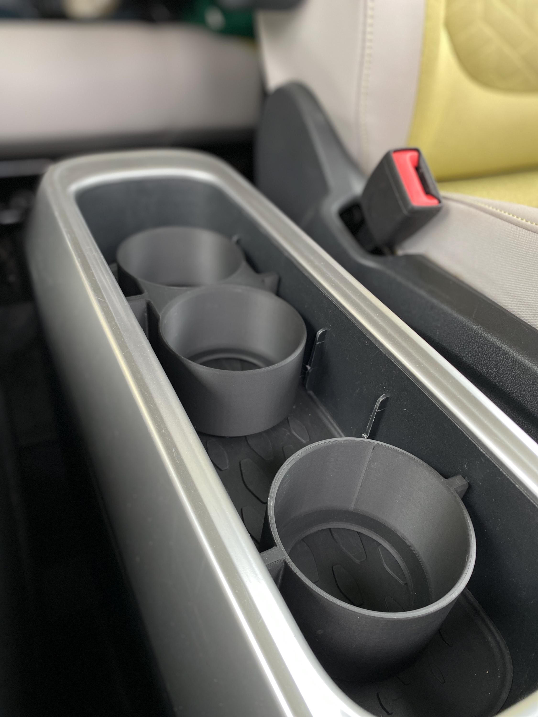 ID. Buzz Box Single Cup Holder Insert For Center Console - 3D Printed Accessory for Buzz Box Console *PLA or PETG*
