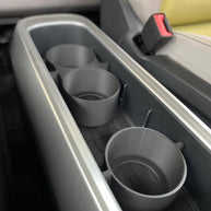 VW ID.Buzz 3D-Printed Console & Tray Accessories - Buzz Box Dividers, Cupholders, Money Storage, Card holder, Trashcan, Hidden Box